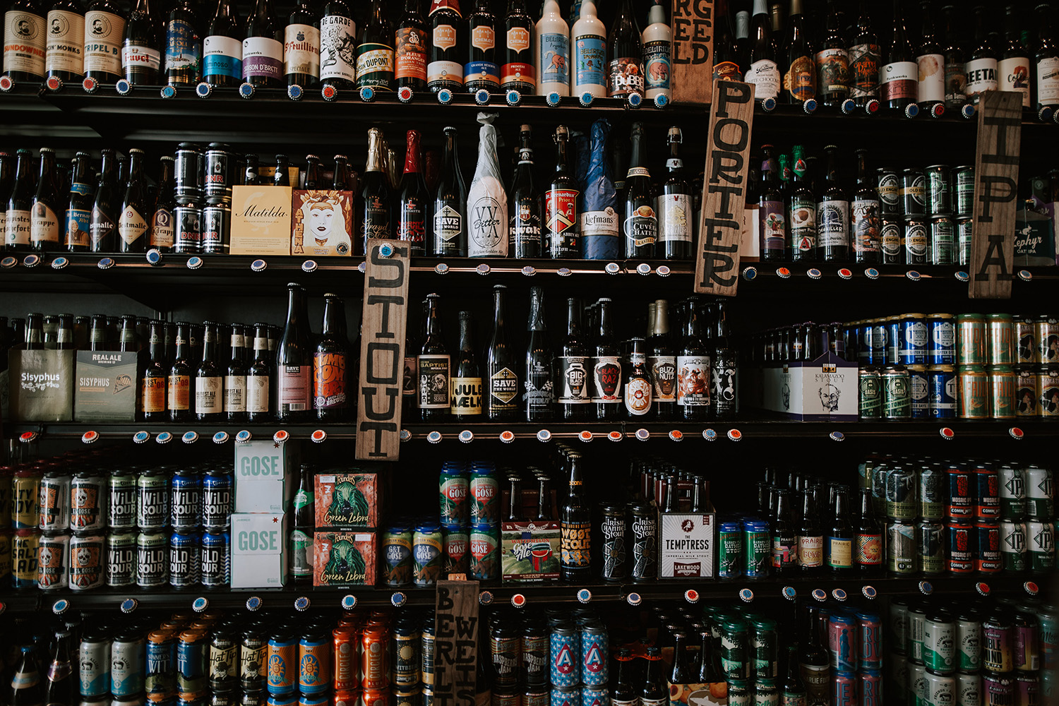 Wines, Spirits & Soft Drinks